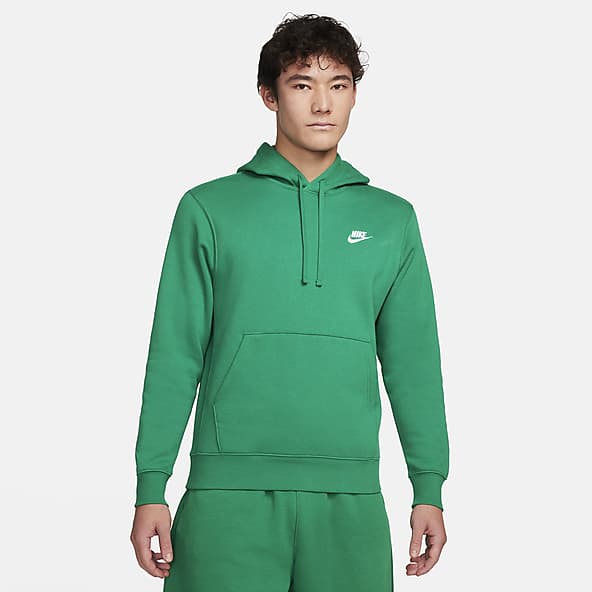 Green Hoodies Pullovers. Nike JP